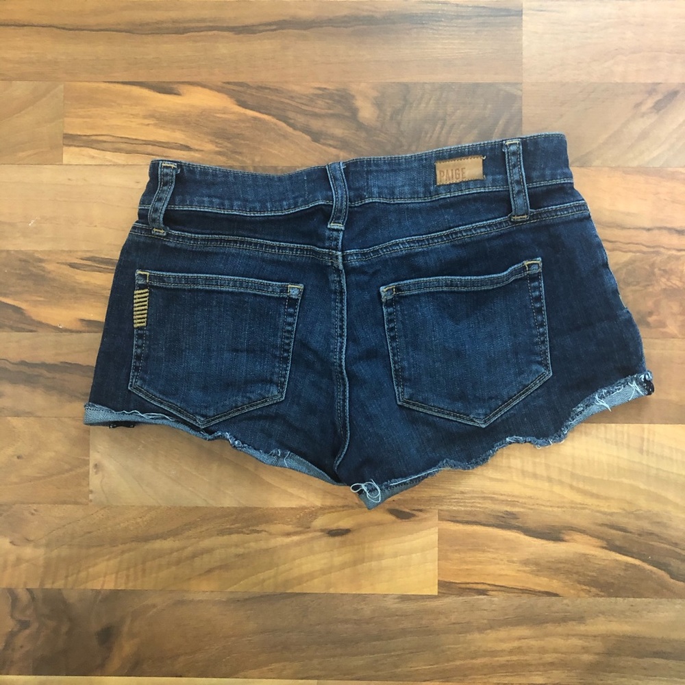 ‼️SOLD ON MARKETPLACE‼️ PAIGE Jean Shorts Size 24 - Picture 2 of 3